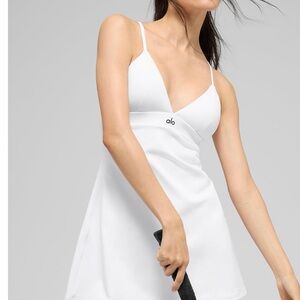 ALO Yoga White Mini Dress